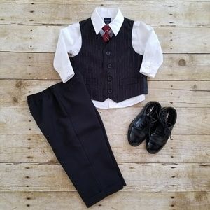 Nautica (sz 18 mo) Toddler Boys 4 Piece Suit